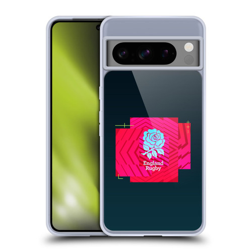 England Rugby Union This Rose Means Everything Logo in Black Soft Gel Case for Google Pixel 8 Pro