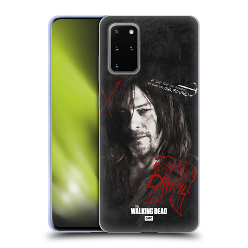 AMC The Walking Dead Daryl Dixon Iconic Grafitti Soft Gel Case for Samsung Galaxy S20+ / S20+ 5G