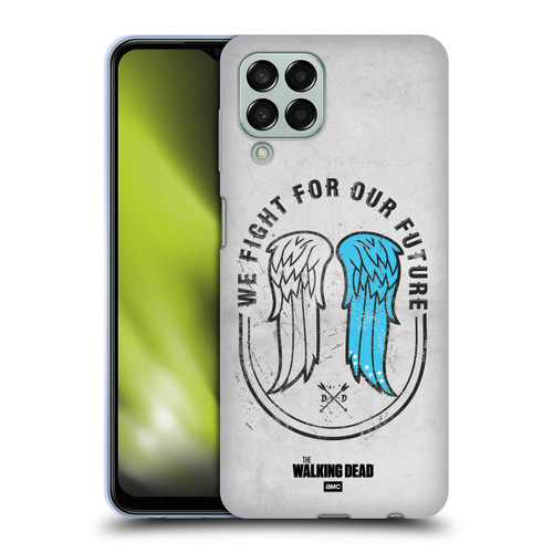 AMC The Walking Dead Daryl Dixon Iconic Wings Soft Gel Case for Samsung Galaxy M33 (2022)