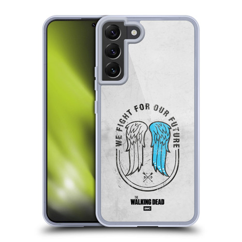 AMC The Walking Dead Daryl Dixon Iconic Wings Soft Gel Case for Samsung Galaxy S22+ 5G