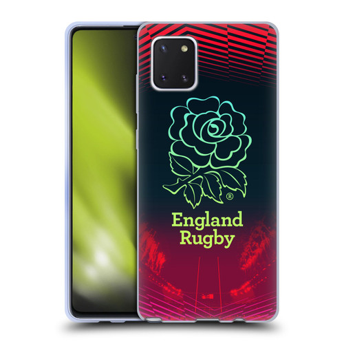 England Rugby Union This Rose Means Everything Logo in Red Soft Gel Case for Samsung Galaxy Note10 Lite