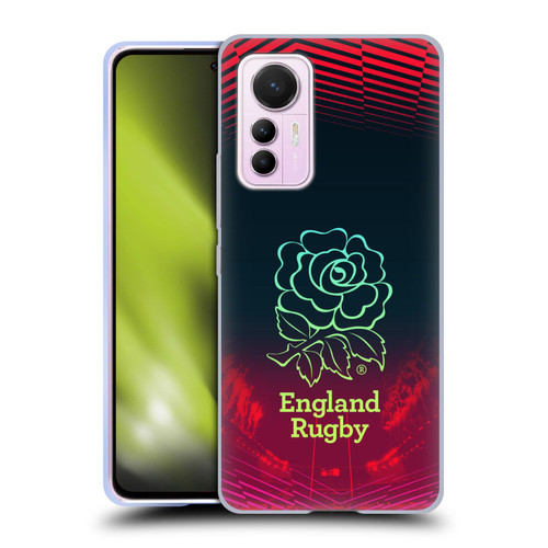 England Rugby Union This Rose Means Everything Logo in Red Soft Gel Case for Xiaomi 12 Lite