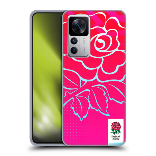 England Rugby Union This Rose Means Everything Oversized Logo Soft Gel Case for Xiaomi 12T 5G / 12T Pro 5G / Redmi K50 Ultra 5G