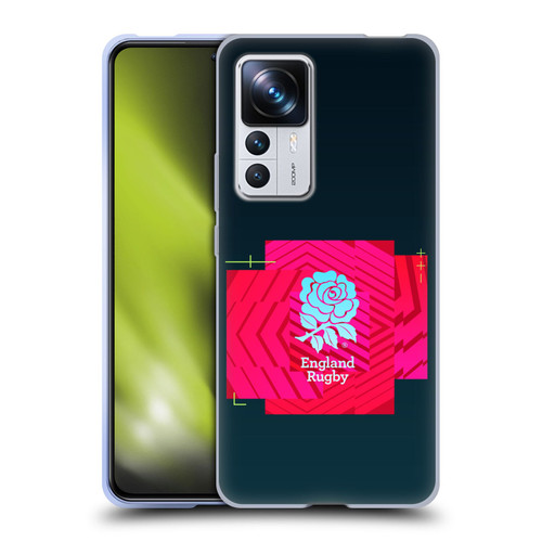 England Rugby Union This Rose Means Everything Logo in Black Soft Gel Case for Xiaomi 12T Pro