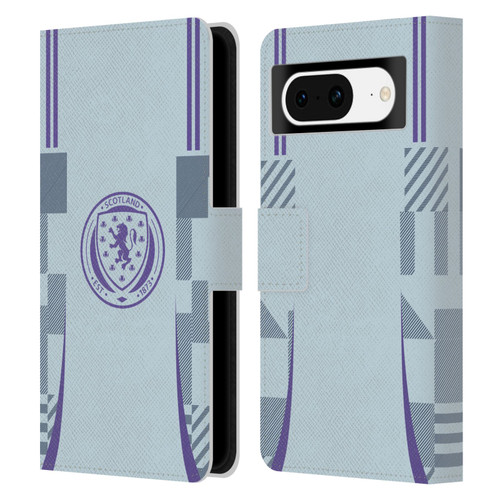 Scotland National Football Team 2024/25 Kits Away Leather Book Wallet Case Cover For Google Pixel 8