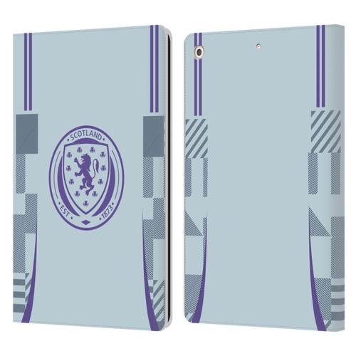 Scotland National Football Team 2024/25 Kits Away Leather Book Wallet Case Cover For Apple iPad 10.2 2019/2020/2021