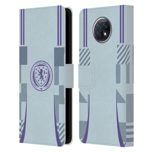 Scotland National Football Team 2024/25 Kits Away Leather Book Wallet Case Cover For Xiaomi Redmi Note 9T 5G