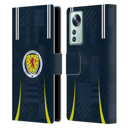 Scotland National Football Team 2024/25 Kits Home Leather Book Wallet Case Cover For Xiaomi 12