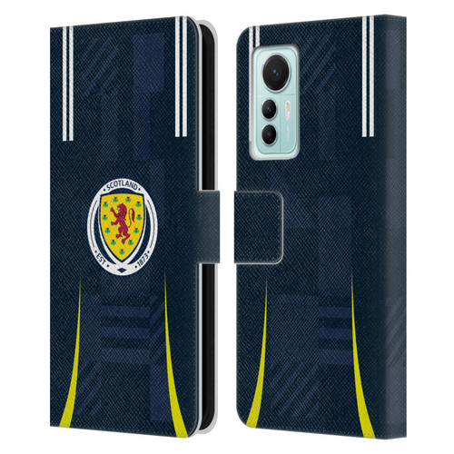 Scotland National Football Team 2024/25 Kits Home Leather Book Wallet Case Cover For Xiaomi 12 Lite