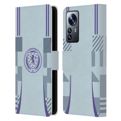 Scotland National Football Team 2024/25 Kits Away Leather Book Wallet Case Cover For Xiaomi 12 Pro