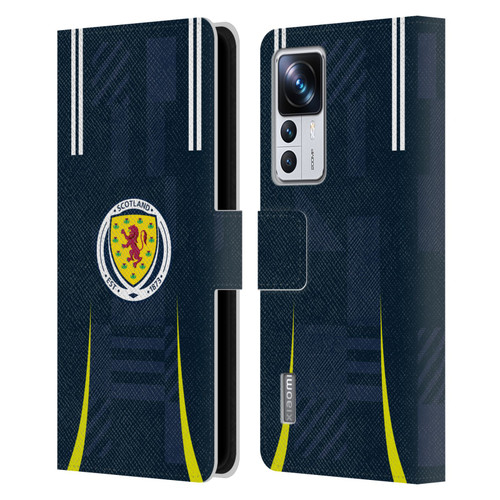 Scotland National Football Team 2024/25 Kits Home Leather Book Wallet Case Cover For Xiaomi 12T Pro