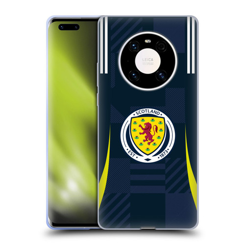Scotland National Football Team 2024/25 Kits Home Soft Gel Case for Huawei Mate 40 Pro 5G