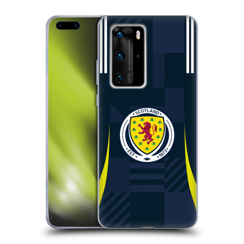 Scotland National Football Team 2024/25 Kits Home Soft Gel Case for Huawei P40 Pro / P40 Pro Plus 5G