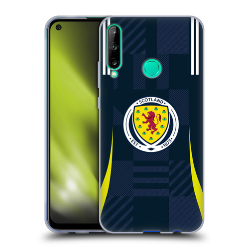 Scotland National Football Team 2024/25 Kits Home Soft Gel Case for Huawei P40 lite E