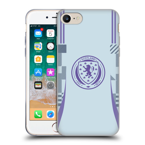 Scotland National Football Team 2024/25 Kits Away Soft Gel Case for Apple iPhone 7 / 8 / SE 2020 & 2022