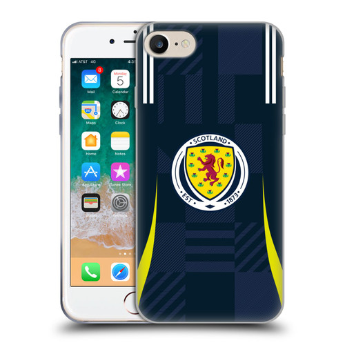 Scotland National Football Team 2024/25 Kits Home Soft Gel Case for Apple iPhone 7 / 8 / SE 2020 & 2022