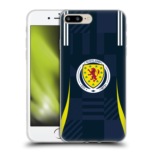 Scotland National Football Team 2024/25 Kits Home Soft Gel Case for Apple iPhone 7 Plus / 8 Plus & MagSafe