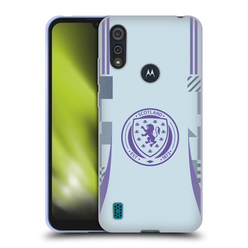 Scotland National Football Team 2024/25 Kits Away Soft Gel Case for Motorola Moto E6s (2020)