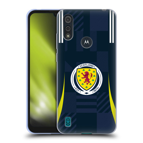 Scotland National Football Team 2024/25 Kits Home Soft Gel Case for Motorola Moto E6s (2020)