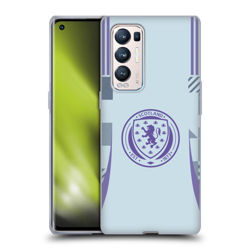 Scotland National Football Team 2024/25 Kits Away Soft Gel Case for OPPO Find X3 Neo / Reno5 Pro+ 5G