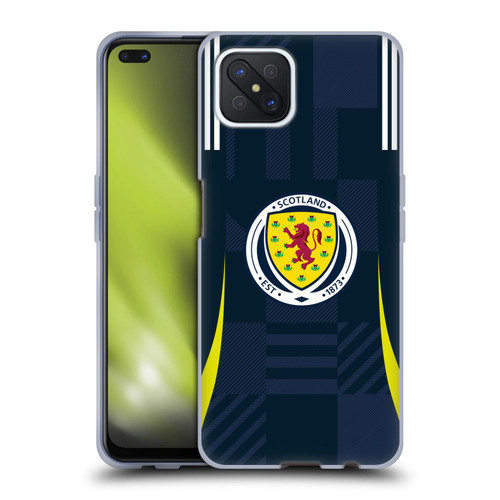 Scotland National Football Team 2024/25 Kits Home Soft Gel Case for OPPO Reno4 Z 5G