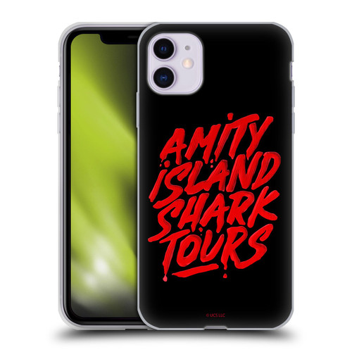 Jaws Art Shark Tour Soft Gel Case for Apple iPhone 11