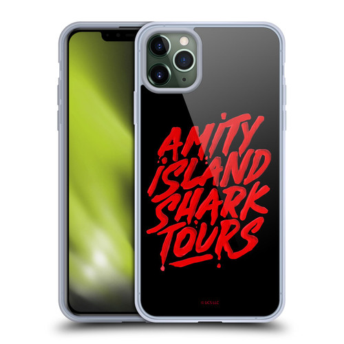 Jaws Art Shark Tour Soft Gel Case for Apple iPhone 11 Pro Max