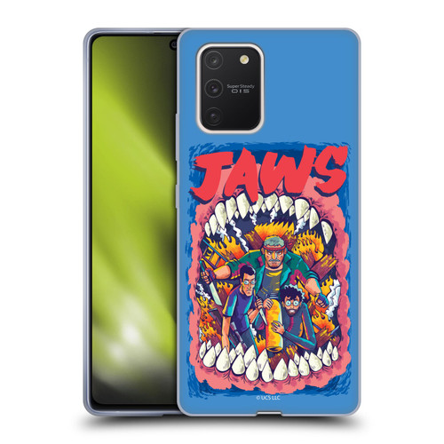 Jaws Art Key Art Soft Gel Case for Samsung Galaxy S10 Lite