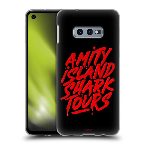 Jaws Art Shark Tour Soft Gel Case for Samsung Galaxy S10e