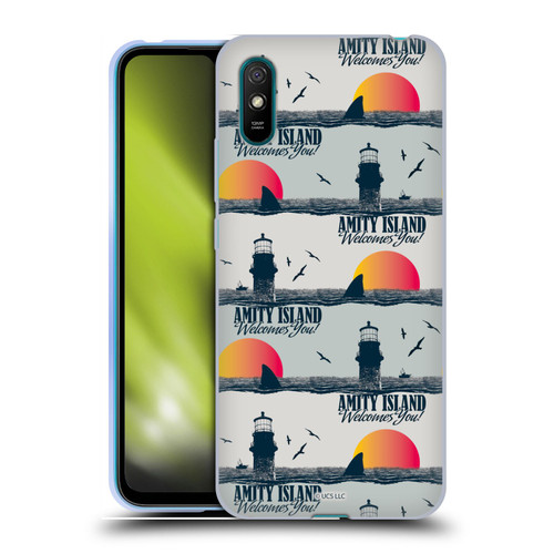 Jaws Art Pattern Amity Soft Gel Case for Xiaomi Redmi 9A / Redmi 9AT