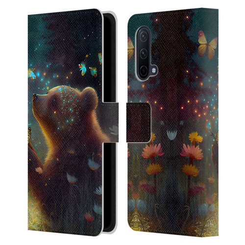 JK Stewart Art Bear Leather Book Wallet Case Cover For OnePlus Nord CE 5G