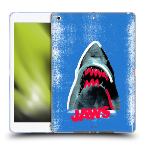 Jaws Graphics Distressed Soft Gel Case for Apple iPad 10.2 2019/2020/2021