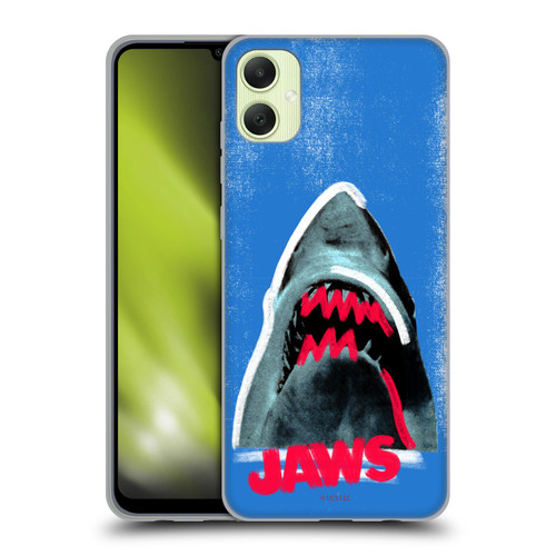 Jaws Graphics Distressed Soft Gel Case for Samsung Galaxy A05