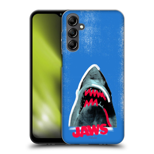 Jaws Graphics Distressed Soft Gel Case for Samsung Galaxy M14 5G