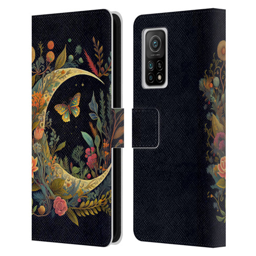 JK Stewart Art Crescent Moon Leather Book Wallet Case Cover For Xiaomi Mi 10T 5G