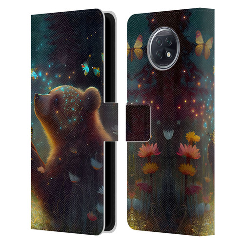 JK Stewart Art Bear Leather Book Wallet Case Cover For Xiaomi Redmi Note 9T 5G
