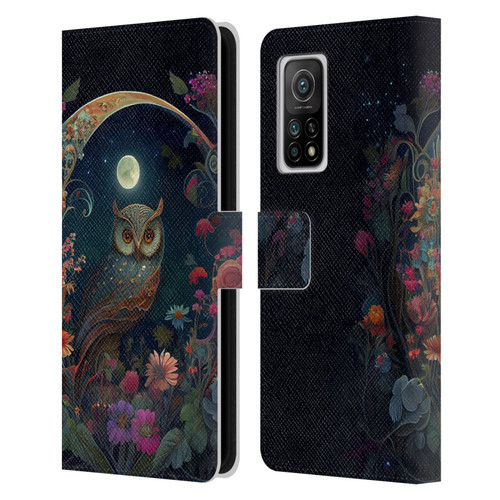 JK Stewart Key Art Owl Leather Book Wallet Case Cover For Xiaomi Mi 10T 5G