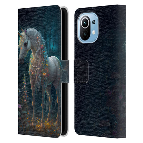 JK Stewart Key Art Unicorn Leather Book Wallet Case Cover For Xiaomi Mi 11