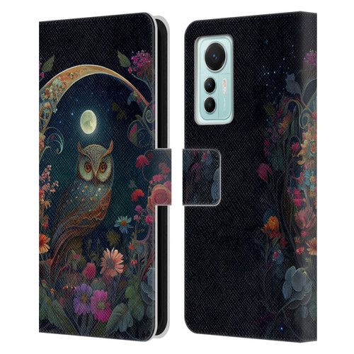 JK Stewart Key Art Owl Leather Book Wallet Case Cover For Xiaomi 12 Lite