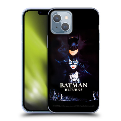Batman Returns Key Art Poster Soft Gel Case for Apple iPhone 14