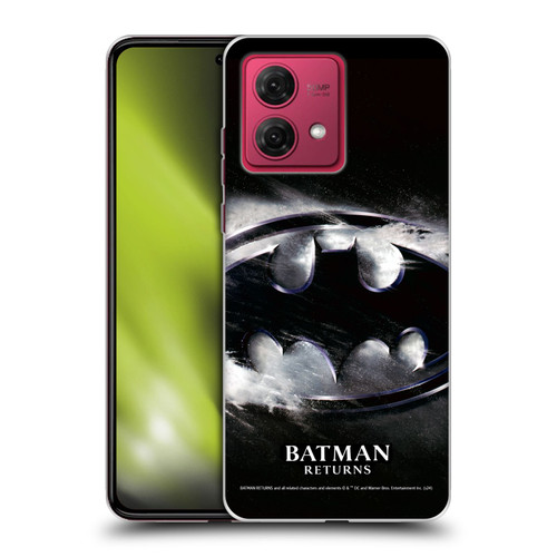 Batman Returns Key Art Oversized Logo Soft Gel Case for Motorola Moto G84 5G