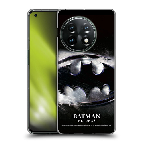 Batman Returns Key Art Oversized Logo Soft Gel Case for OnePlus 11 5G