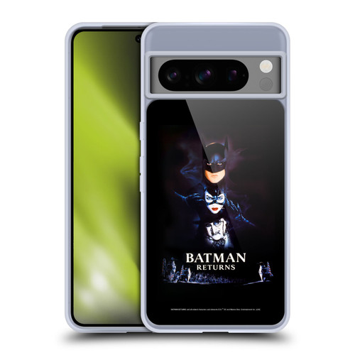 Batman Returns Key Art Poster Soft Gel Case for Google Pixel 8 Pro