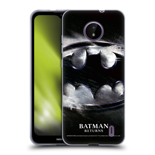 Batman Returns Key Art Oversized Logo Soft Gel Case for Nokia C10 / C20