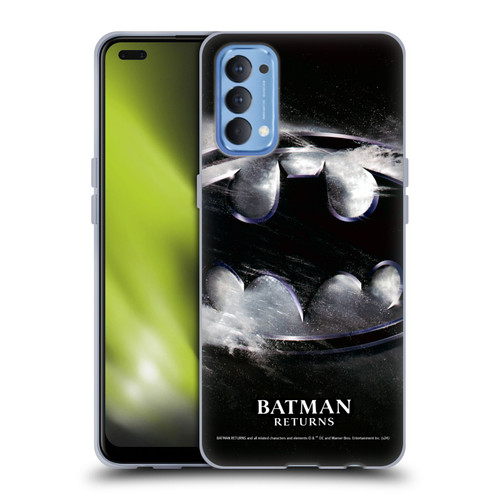 Batman Returns Key Art Oversized Logo Soft Gel Case for OPPO Reno 4 5G