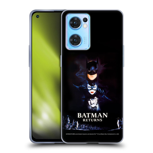 Batman Returns Key Art Poster Soft Gel Case for OPPO Reno7 5G / Find X5 Lite