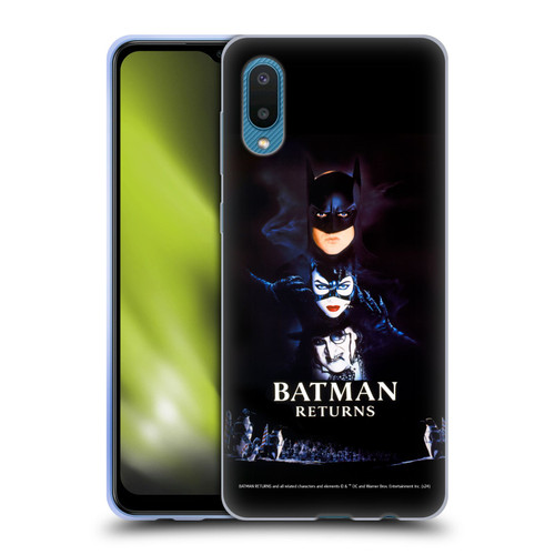 Batman Returns Key Art Poster Soft Gel Case for Samsung Galaxy A02/M02 (2021)