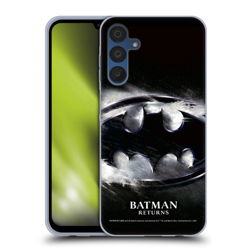 Batman Returns Key Art Oversized Logo Soft Gel Case for Samsung Galaxy A15