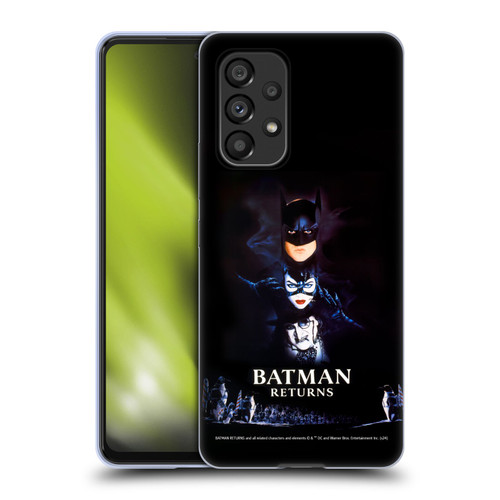Batman Returns Key Art Poster Soft Gel Case for Samsung Galaxy A53 5G (2022)