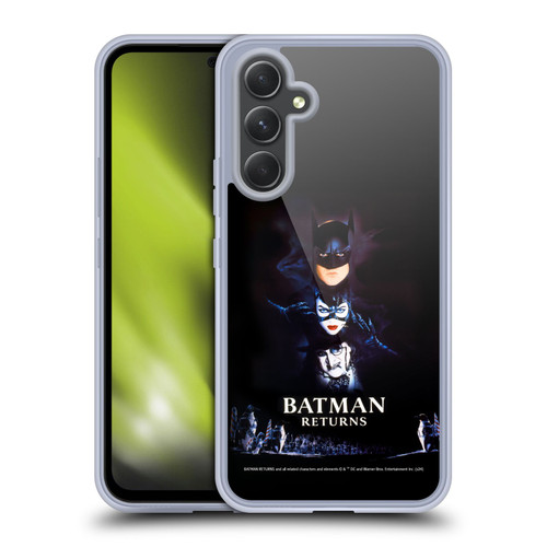 Batman Returns Key Art Poster Soft Gel Case for Samsung Galaxy A54 5G